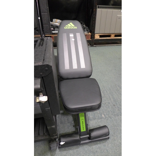 3266 - Adidas Adjustable Utility Bench     Adbe-10225  (269-19)   * This lot is subject to vat