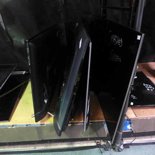 3339 - 4 Damaged Tv's INC Samsung 65