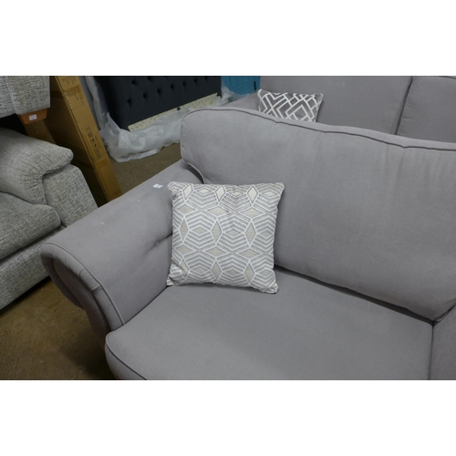 1402 - A Lulu three seater sofa and love seat * this lot is subject to VAT