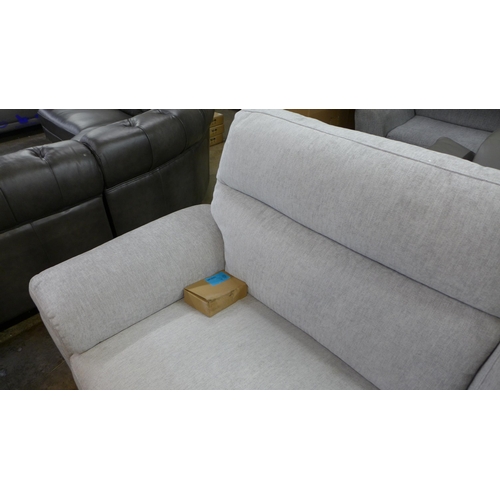 1409 - Grace Slvr Fab Lrg 2 Str Recliner Fabric  , Original RRP £941.66 + vat  ( 4147-8)  * This lot is sub... 