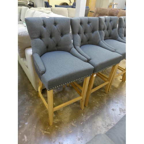 1413 - A pair of Bradley bar stools