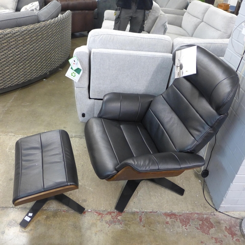 1421 - Kuka Karma Chair  With Ottoman , Original RRP £583.33 + vat  ( 4147-36)  * This lot is subject to va... 