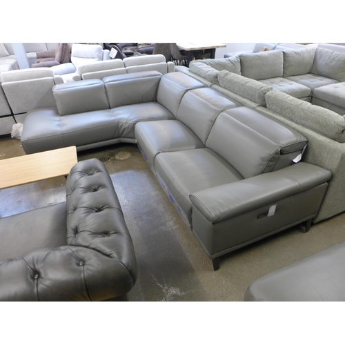 1438 - Kmc.772 2Pc Med.Grey Lfh Sectional - Winter Fy22  , Original RRP £2083.33 + vat  ( 4147-31)  * This ... 