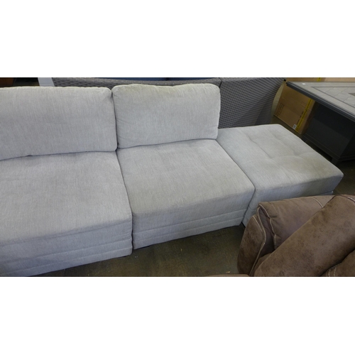 1436 - 6Pc Fabric Sectional Sofa mstar     , Original RRP £999.91 + vat (4148-12)   * This lot is subject t... 