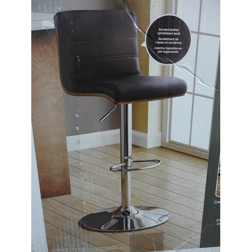 1517 - Grey Gaslift Bar Stool   Ccaglbst-3  , Original RRP £99.99 + vat  ( 4147-26)  * This lot is subject ... 