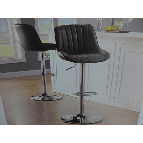 1514 - Grey Gaslift Bar Stool   Ccaglbst-3 , Original RRP £99.99 + vat  ( 4147-23)  * This lot is subject t... 