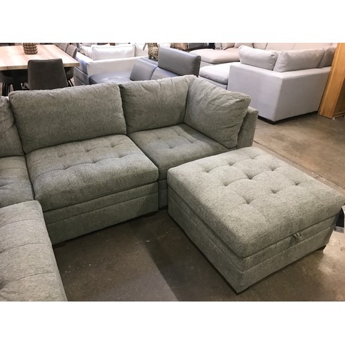 1449 - Tisdale 6Pc Fbric Sofa Lg modular Sectional 8405   , Original RRP £1916.66 + vat (4149-24)  * This l... 