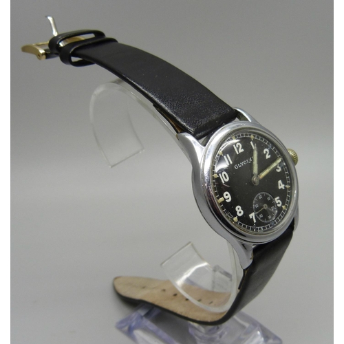 1004 - A Glycine German military wristwatch