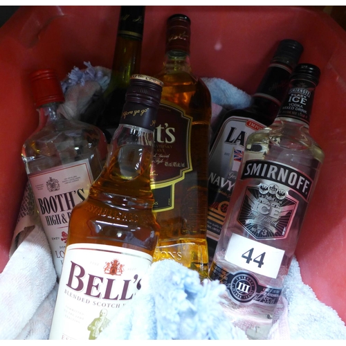 1081 - A box of alcohol **PLEASE NOTE THIS LOT IS NOT ELIGIBLE FOR POSTING AND PACKING**