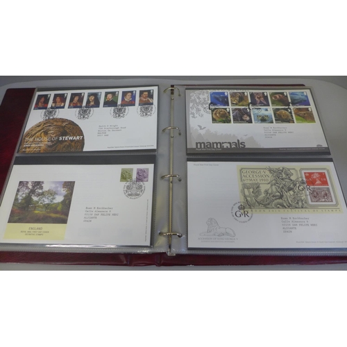 678 - Stamps; GB first day covers in Royal Mail album, (68), covers from 2005-2015, includes several post ... 