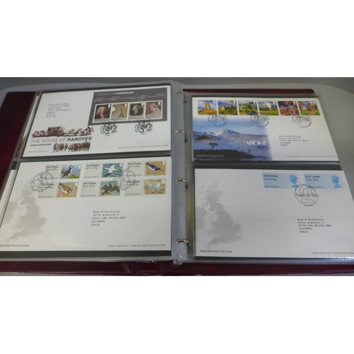 678 - Stamps; GB first day covers in Royal Mail album, (68), covers from 2005-2015, includes several post ... 