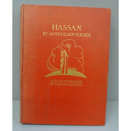 720 - One volume, Hassan: James Elroy-Flecker, 1924