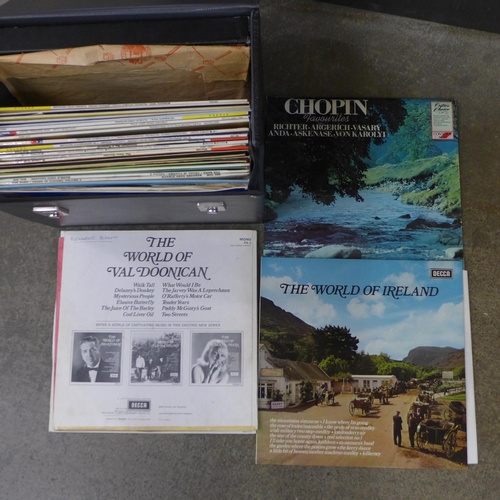 726 - A collection of mainly classical LP records