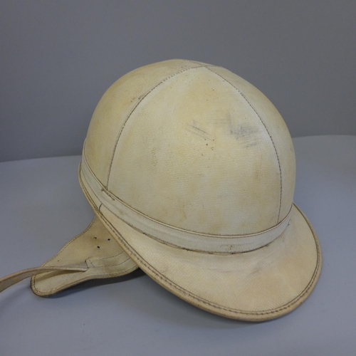 767 - A 1950's scooter helmet, The Corker