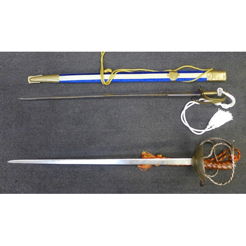 820 - Two decorative swords