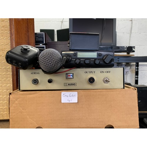 2279 - Beta 2100 GTL UK/EU CB transceiver and radio microphone set