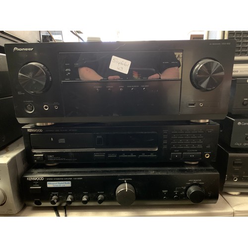 2290 - Pioneer VSX 932 HDMI Arc amplifier and Kenwood CD player and amplifier