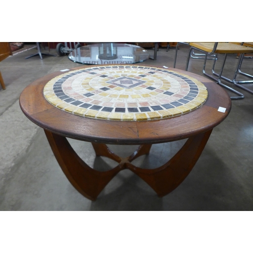 24 - A G-Plan Astro style circular teak coffee table