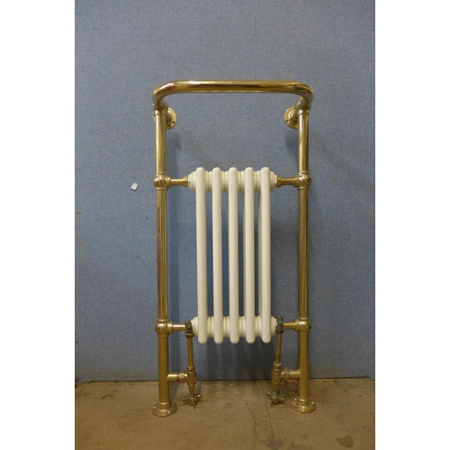 268 - A Heritage brass and steel radiator