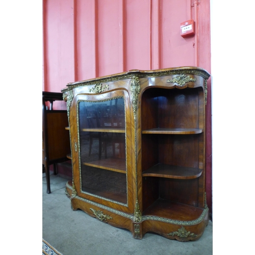 44 - A French 19th Century style inlaid king wood and ormolu mounted credenza