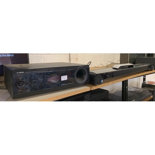 2294 - Yamaha sound bar YSP CU4300 and subwoofer SR301