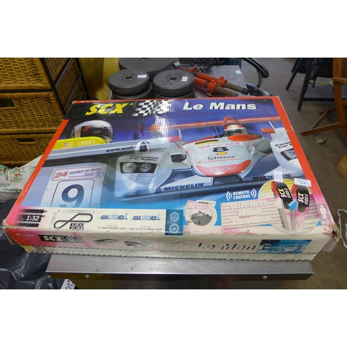 2367 - A Tecnitoys Le Mans slot racing game, no cars