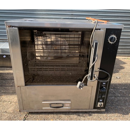 2398 - Barbecue King commercial rotisserie cabinet