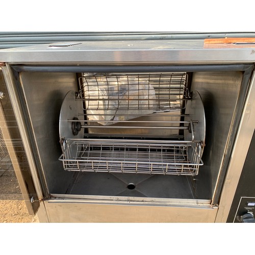 2398 - Barbecue King commercial rotisserie cabinet