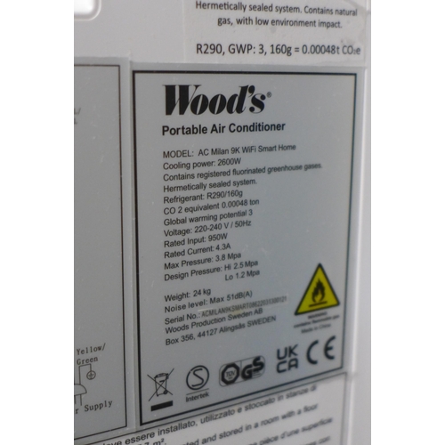 3013 - Woods Air Conditioner( No Remote), original RRP £249.99 + VAT (269-43) * This lot is subject to VAT ... 