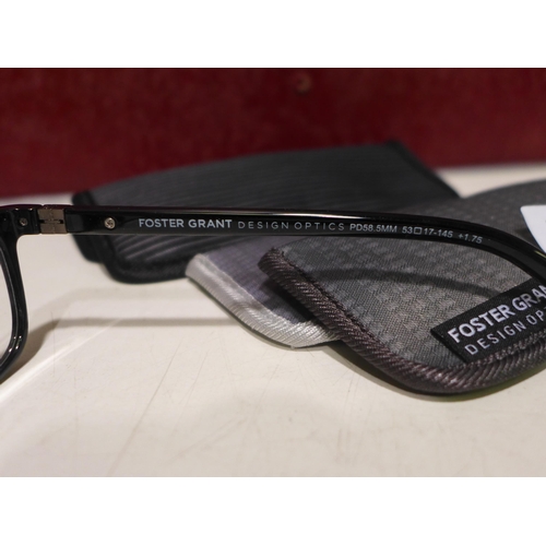 3059 - Fgx Mens Metal 3078 +2.00 Reading Glasses (269-402)   * This lot is subject to vat