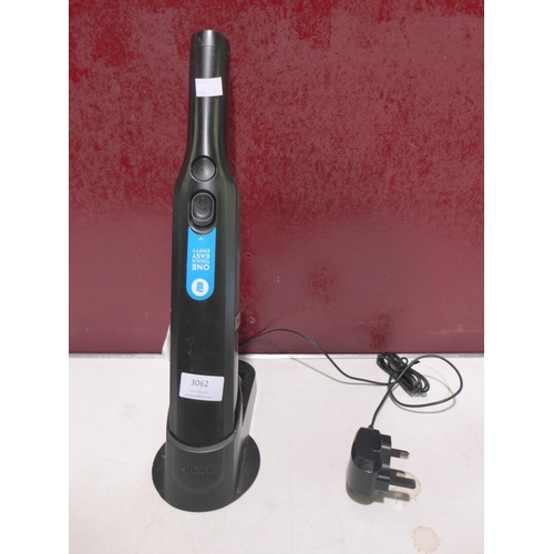 3062 - Shark Handheld Cordless vacuum WV200UKCO (269-370)   * This lot is subject to vat