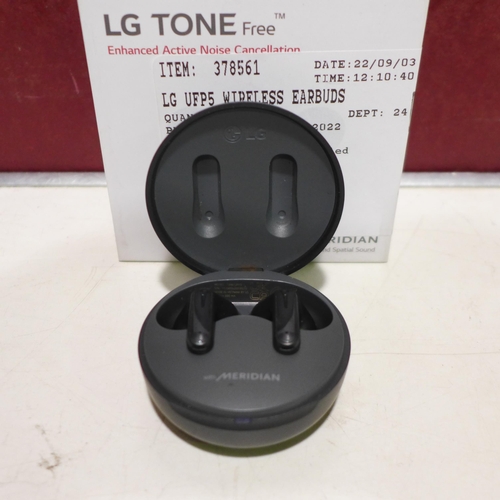 3080 - Lg Ufp5 Wireless Earbuds  (269-401)   * This lot is subject to vat
