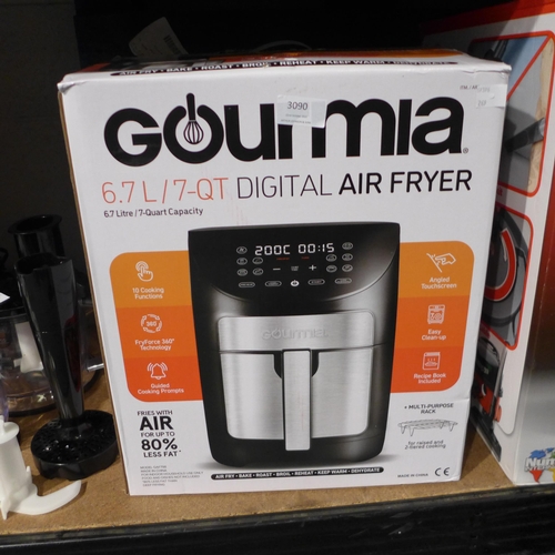 3090 - Gourmia Air Fryer 7Qt     (269-382)   * This lot is subject to vat