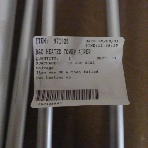 3103 - B&D Heated Tower Airer  and Mesa Deluxe Drying Rack    (269-345,347)   * This lot is subject to vat