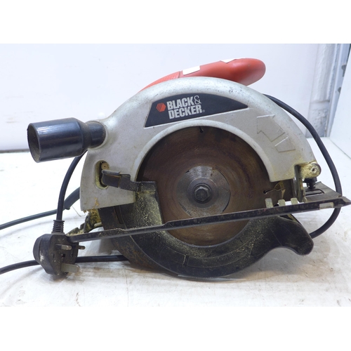 2040 - Black & Decker circular saw and Einhell belt sander