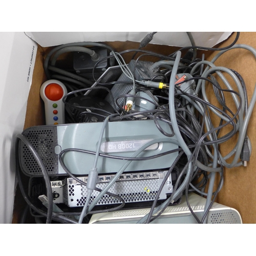 2062 - Xbox job lot: 4 consoles, accessories and games