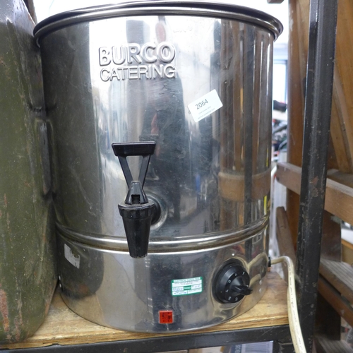 2064 - Approx 15lt Burco commercial water boiler