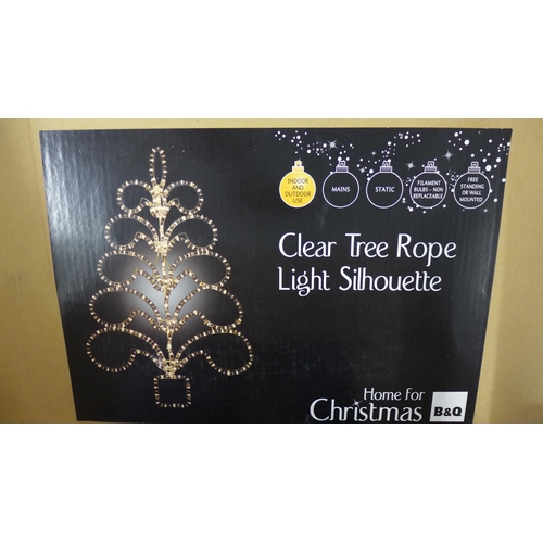 2116 - Approx. 2ft Christmas tree LED light, two 18