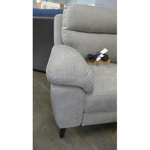 1406 - Grace Mink Fab Armchair  With Power Recliner Original RRP £516.66 + vat (4151-)  * This lot is subje... 