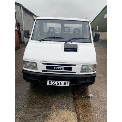 2443 - Iveco Daily 1996 MK II Turbo Diesel Truck 1996 R695 LJU (1997), MOT until Dec 2022, 74,000 recorded ... 