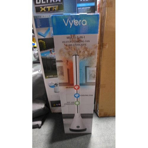 3137 - Vybra 3 In 1 Heater White, Original RRP £119.99 + vat  (269-342)   * This lot is subject to vat