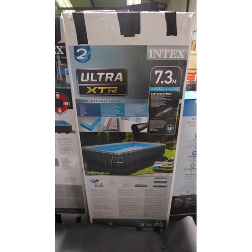 3138 - Intex 24Ft Rectangle Pool   , Original RRP £1416.66 + vat(260-803)   * This lot is subject to vat