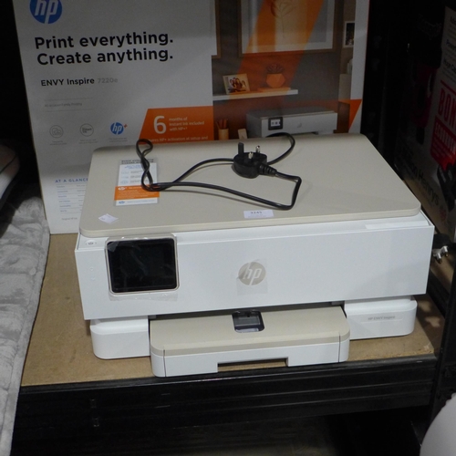 3245 - Hp Envy Inspire 7220E Aio printer (269-200)   * This lot is subject to vat