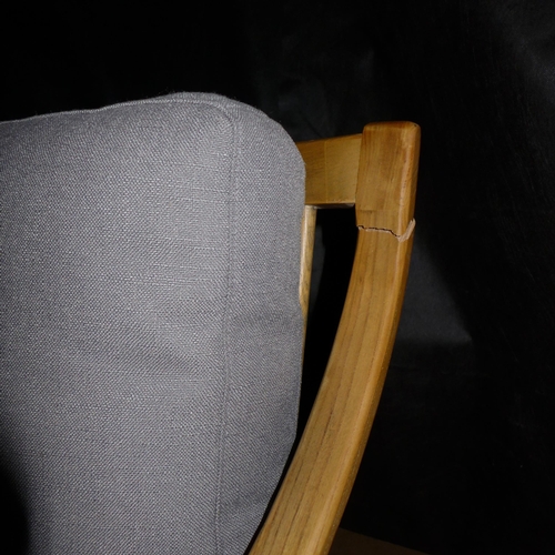 3257 - Ashford Linen Armchair, original RRP £291.66 + VAT * This lot is subject to VAT