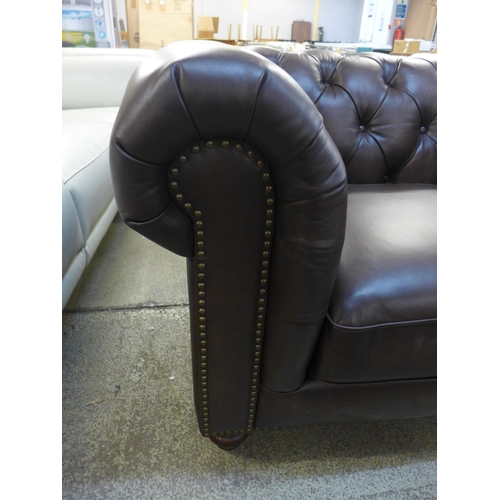 1459 - New Allington Leather Brown Chair, original RRP £833.33 + VAT (4150-6) * This lot is subject to VAT