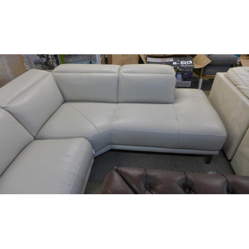 1460 - Rachel Leather Two Piece Sectional Sofa, original RRP £2083.33 + VAT (4150-17) * This lot is subject... 