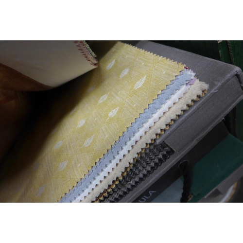 2171 - Qty. of fabric sample/swatch books