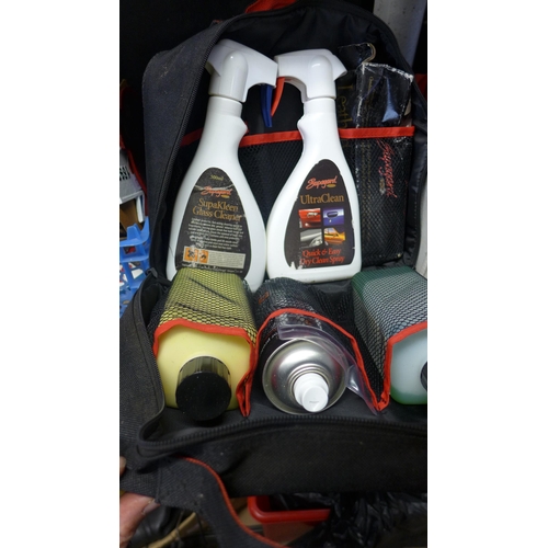 2235 - Supagard Pro car cleaning kit in carry case