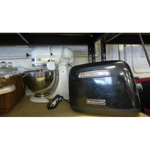 2236 - Kitchen Aid toaster & Classic stand food mixer/multichef