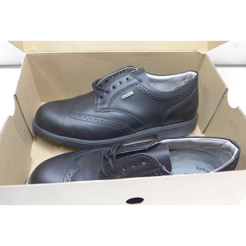 2249 - Pair of safety shoes, size 10/EU 44 - Uvex brand - boxed & unused